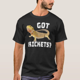 Camiseta Dragón con barba tiene cricket Lizard Reptile