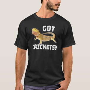 Camiseta Dragón con barba tiene cricket Lizard Reptile