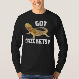 Camiseta Dragón con barba tiene cricket Lizard Reptile