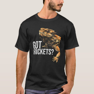 Camiseta Dragón con barba tiene cricket Lizard Reptile Herp