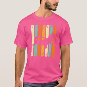 Camiseta Dragón con barba vintage Reptile Animal Graphic