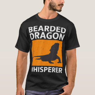 Camiseta Dragón con barba Whisperer Vintage Pagona Lizard R