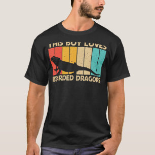 Camiseta Dragón Con Barrido Guay Para Niños Reptile Lizard