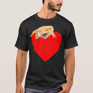 Camiseta Dragón Con Cabeza De San Valentín En El Bolsillo D
