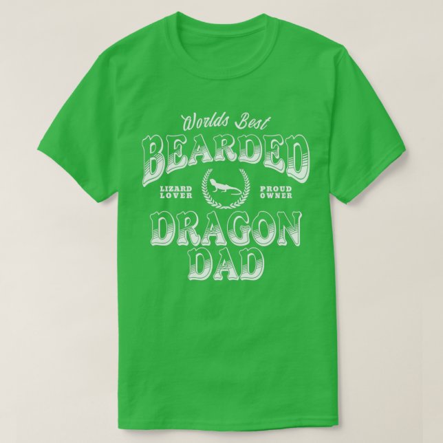 Camiseta Dragón con mejor barba del mundo (Diseño del anverso)