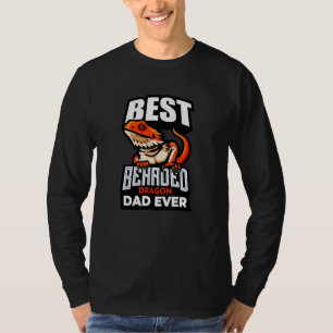 Camiseta Dragón con mejor barba, papá con una divertida bar