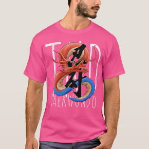 Camiseta Dragón coreano Tkd Yin Yang Taegeuk Taekwondo Pers