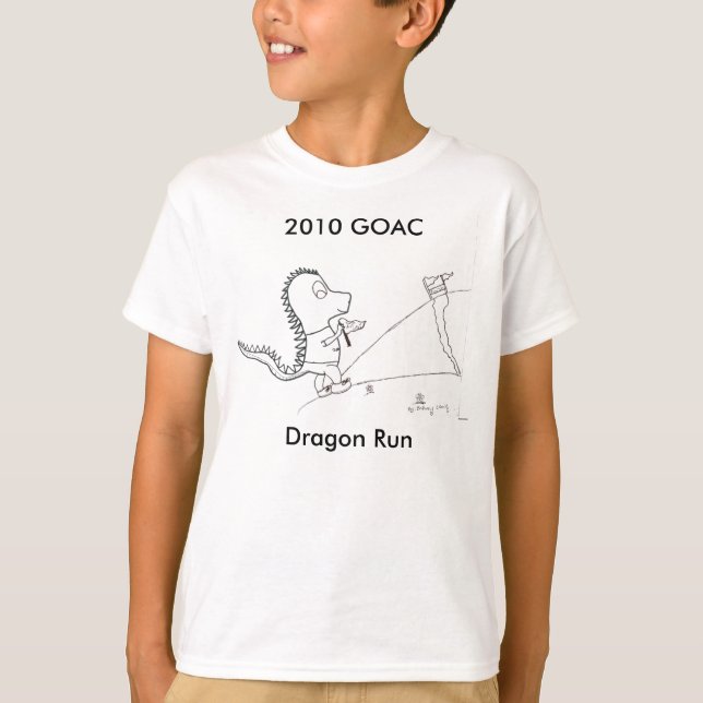 Camiseta Dragón corrido # 2, 2010 GOAC (Anverso)