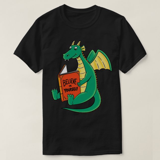Camiseta Dragon cree en el tuyo (Diseño del anverso)