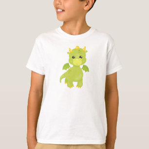 Camiseta Dragón Cuto, Pequeño Dragón, Dragón Verde, Magia