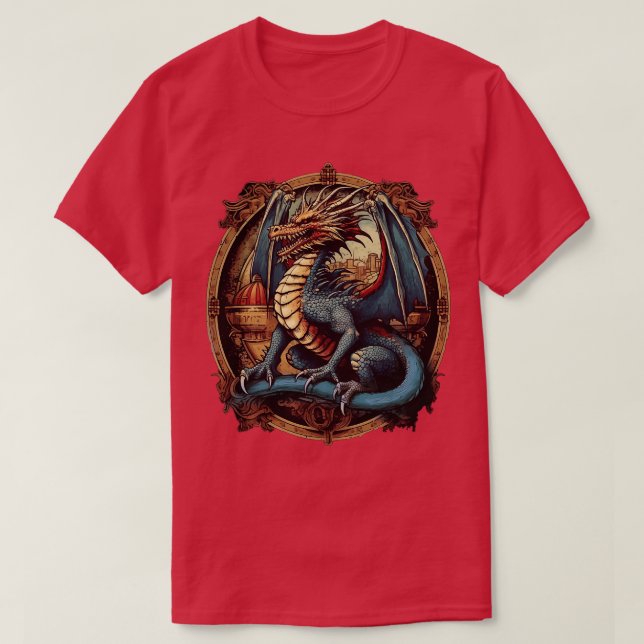 Camiseta Dragón DD clásico (Diseño del anverso)