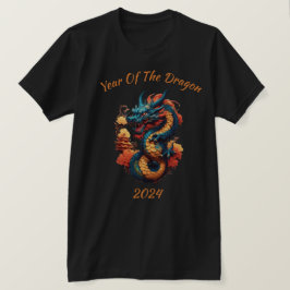 Camiseta Dragón de Año Nuevo Chino festivo