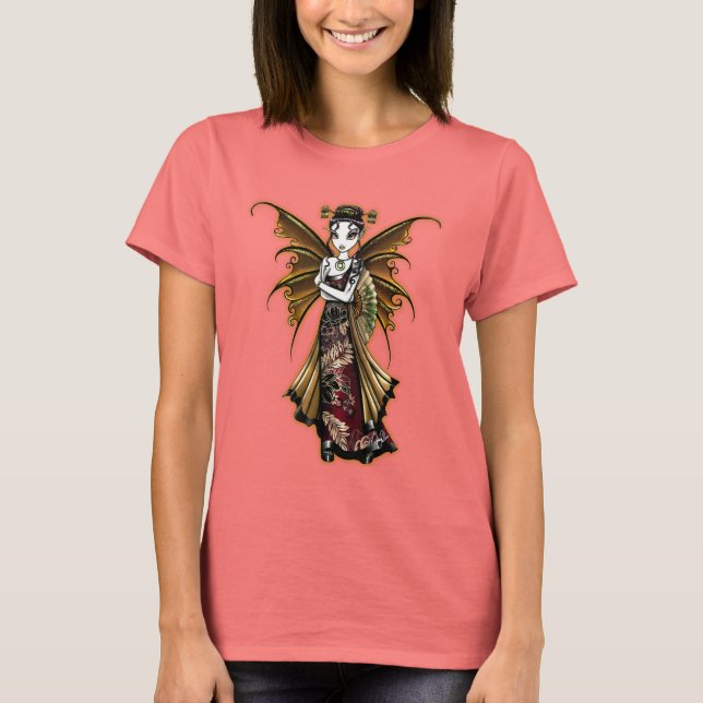 Camiseta Dragón de arte de hadas orientales "Naomi" (Anverso)
