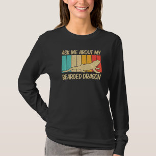 Camiseta Dragón De Barba Para Hombres Mujeres Reptiles Igua