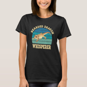 Camiseta Dragón de barba Whisperer Lizard Reptile Vint