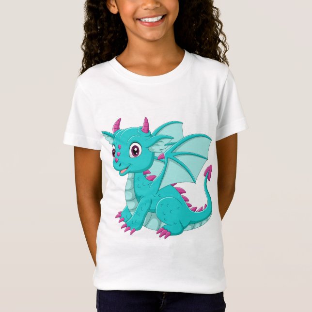 Camiseta dragón de bebé (Anverso)