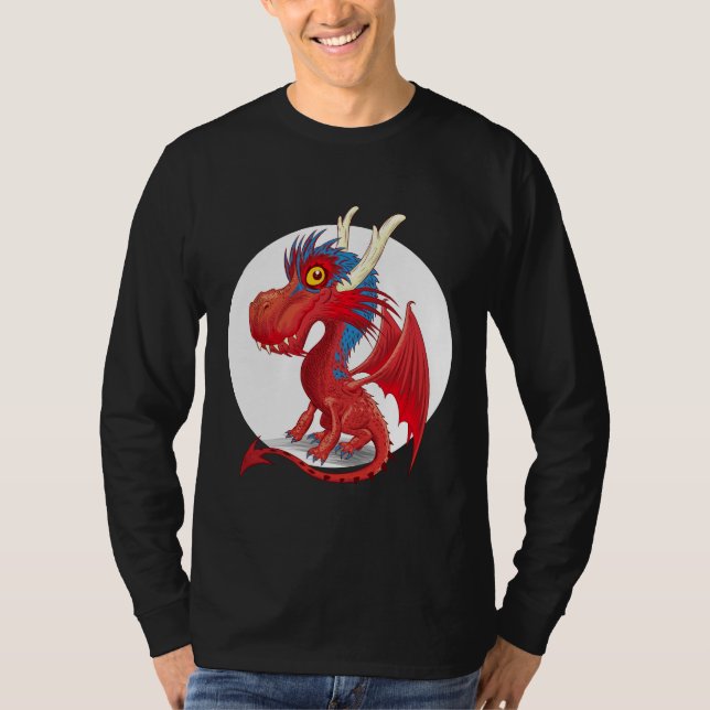 Camiseta Dragón de bebé (Anverso)