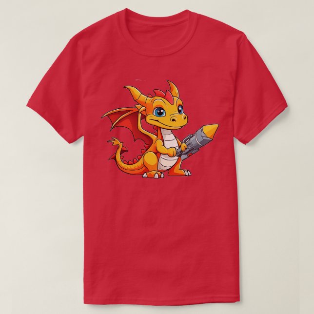Camiseta Dragón de bebé (Diseño del anverso)