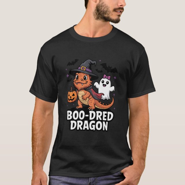 Camiseta Dragón de Boo Dred Cute Diseño Halloween (Anverso)