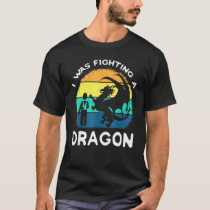 Camiseta Dragón de brazo roto Lesiones de hombro Cirugía Re