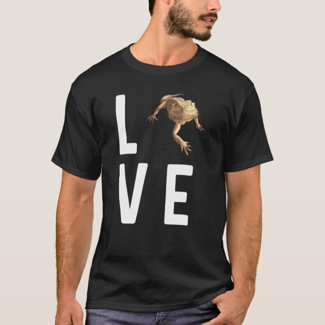 Camiseta Dragón De Cabeza Para Hombres Mujeres Lizard Masco (Anverso)