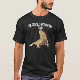 Camiseta Dragón De Cabeza Para Padre Herpetología Lizard