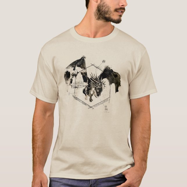 Camiseta Dragón de cola húngara (Anverso)