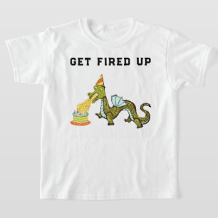 Camiseta Dragón de cumpleaños divertido