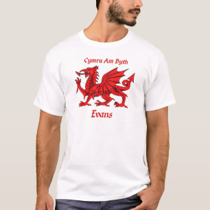 Camiseta Dragón de Evans Galés