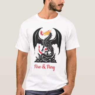 Camiseta Dragón de Fantasía Gráfica Personalizable que Resp