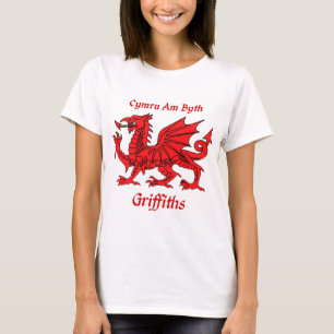 Camiseta Dragón de Griffiths Galés