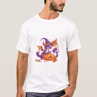 Camiseta Dragón de Halloween