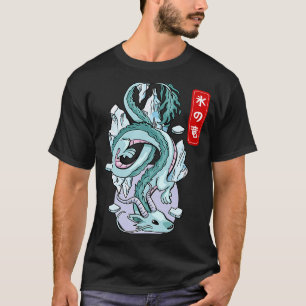 Camiseta Dragón de Hielo Japonés Rept Bañera Elemental Míti