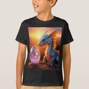 Camiseta Dragón de huevo de cristal