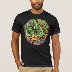 Camiseta Dragón de Knot de Arte Celta