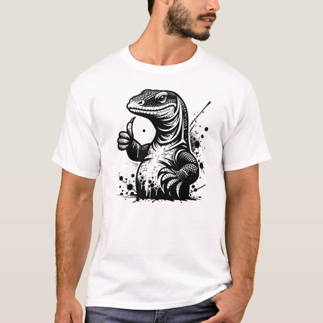 Camiseta dragón de Komodo (Anverso)