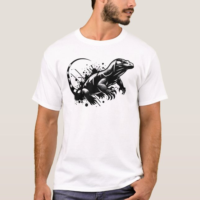 Camiseta dragón de Komodo (Anverso)