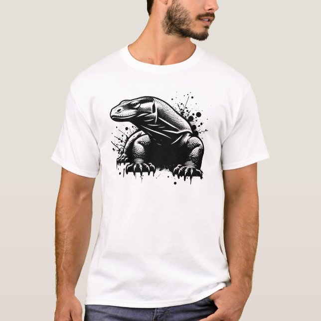 Camiseta dragón de Komodo (Anverso)
