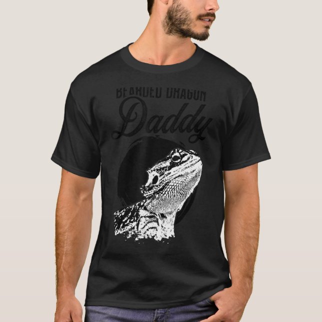 Camiseta Dragón de la barba papá papá papá papá papá papá p (Anverso)
