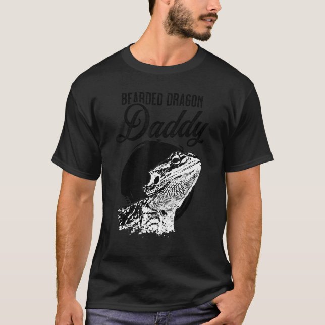 Camiseta Dragón de la barba papá papá papá papá papá papá p (Anverso)
