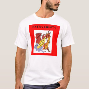 Camiseta dragón de la fantasía extraordinariamente