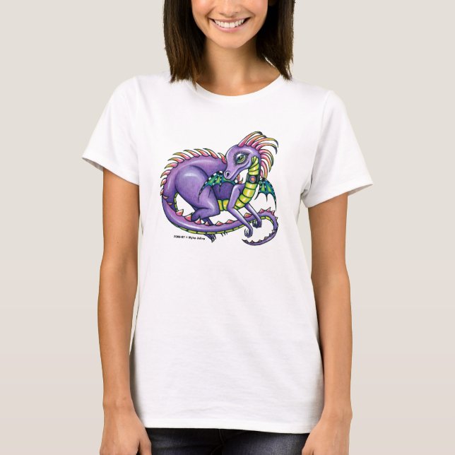 Camiseta Dragón de la hada del arco iris del "Draco" (Anverso)