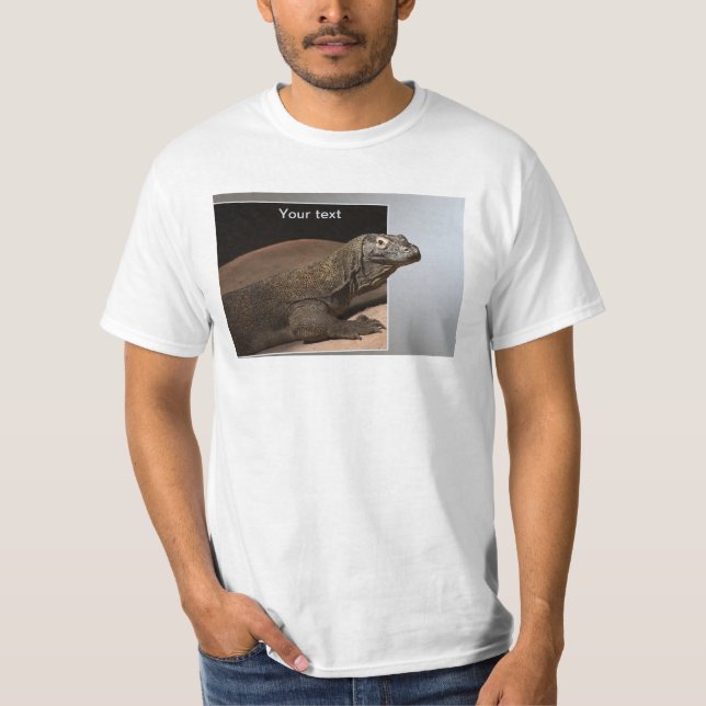 Camiseta Dragón de la isla de Komodo (Anverso)