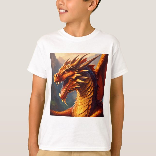 Camiseta Dragón de la película Rueda del tiempo (Anverso)