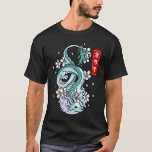 Camiseta Dragón de la Tierra Japonés Ro De Ala Mítica Eleme