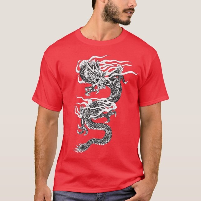 Camiseta Dragón de las singularidades (Anverso)