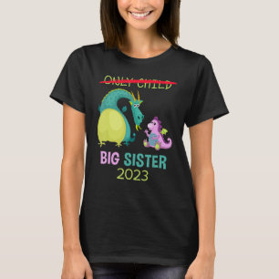 Camiseta Dragón de los Chicas de Child Big Sister 2023