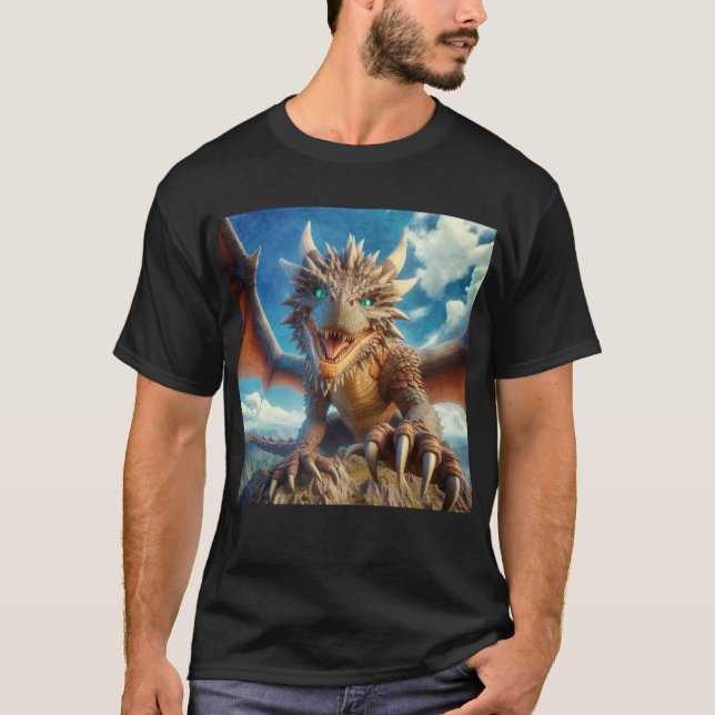 Camiseta Dragón de montaña (Anverso)