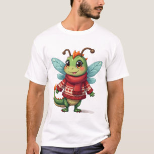 Camiseta Dragón de Navidad Acogedor