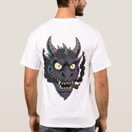 Camiseta Dragón de Obsidiana Fumando